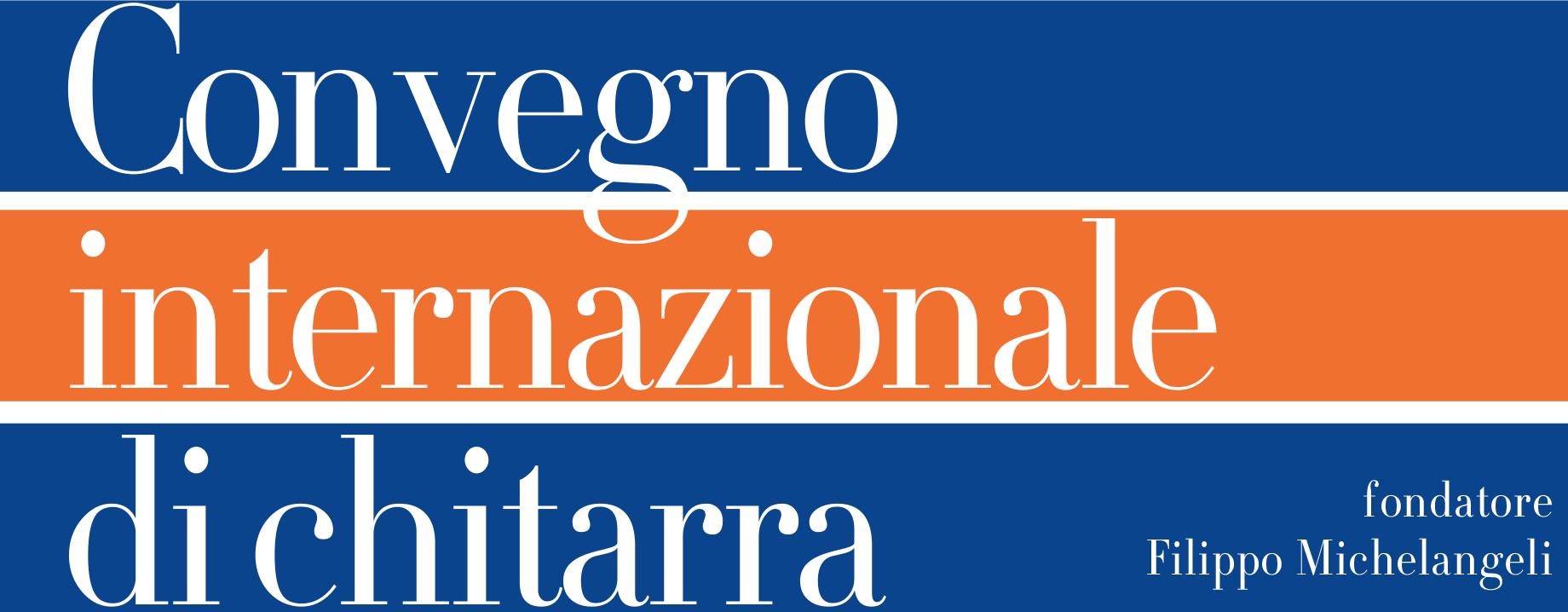 logo convegno internazionale di chitarra